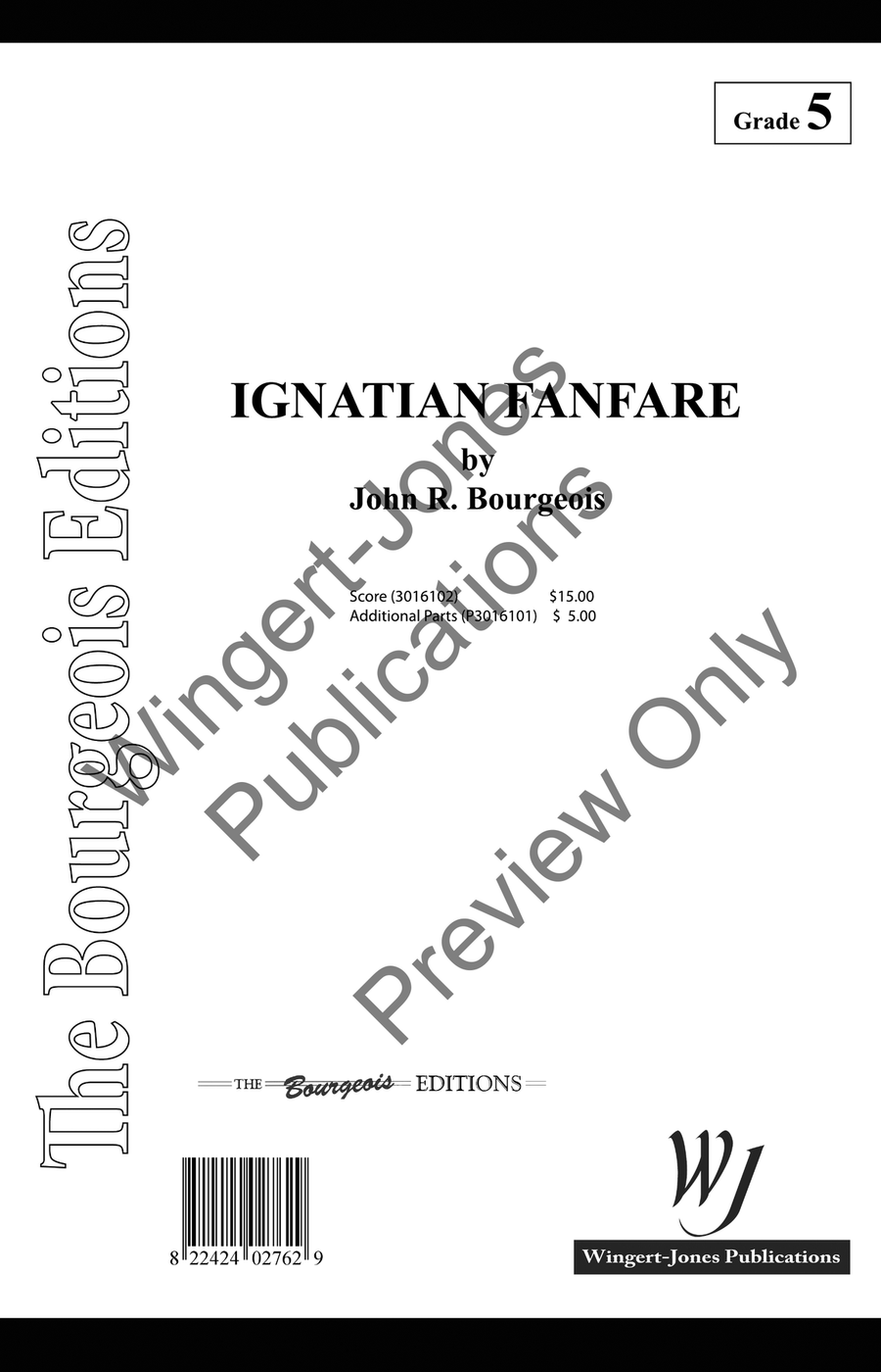 Ignatian Fanfare Ignatian Fanfare Concert Band scores gallery preview page 2
