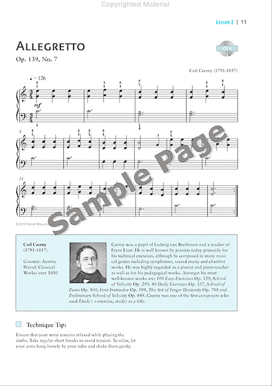 The Classical Piano Method - Method Book 2 Piano Method scores gallery preview page 12