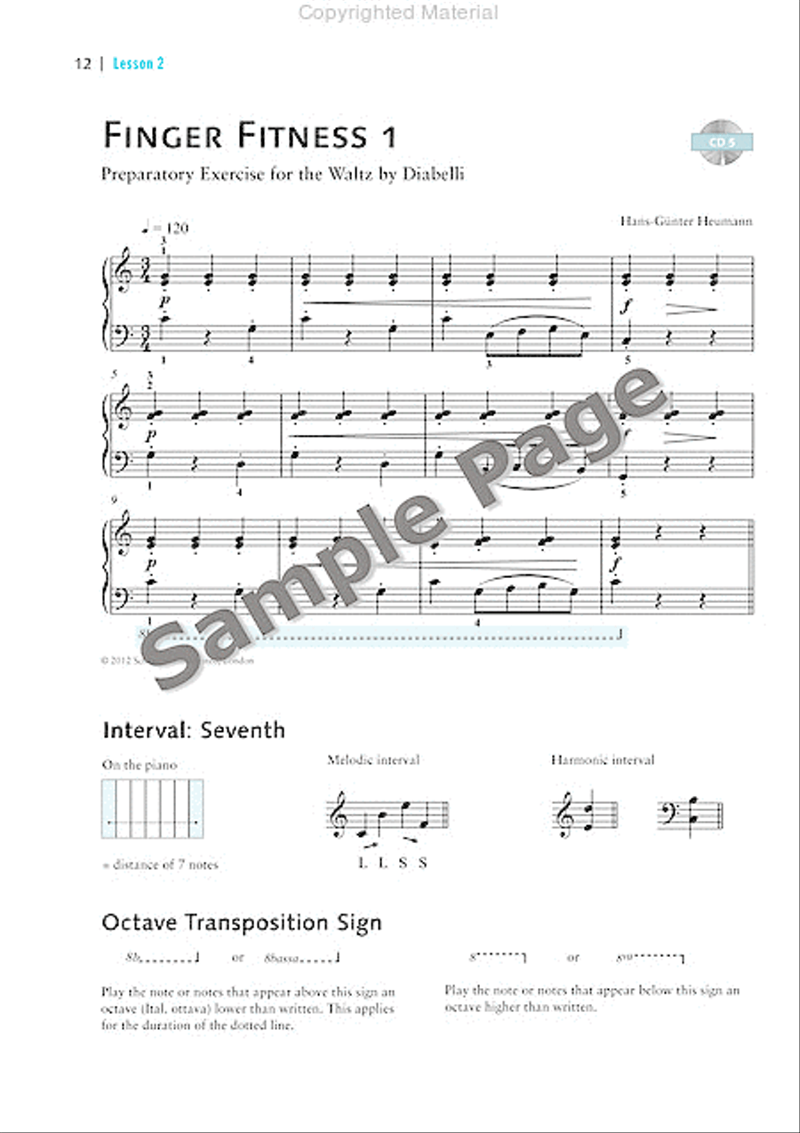 The Classical Piano Method - Method Book 2 Piano Method scores gallery preview page 13