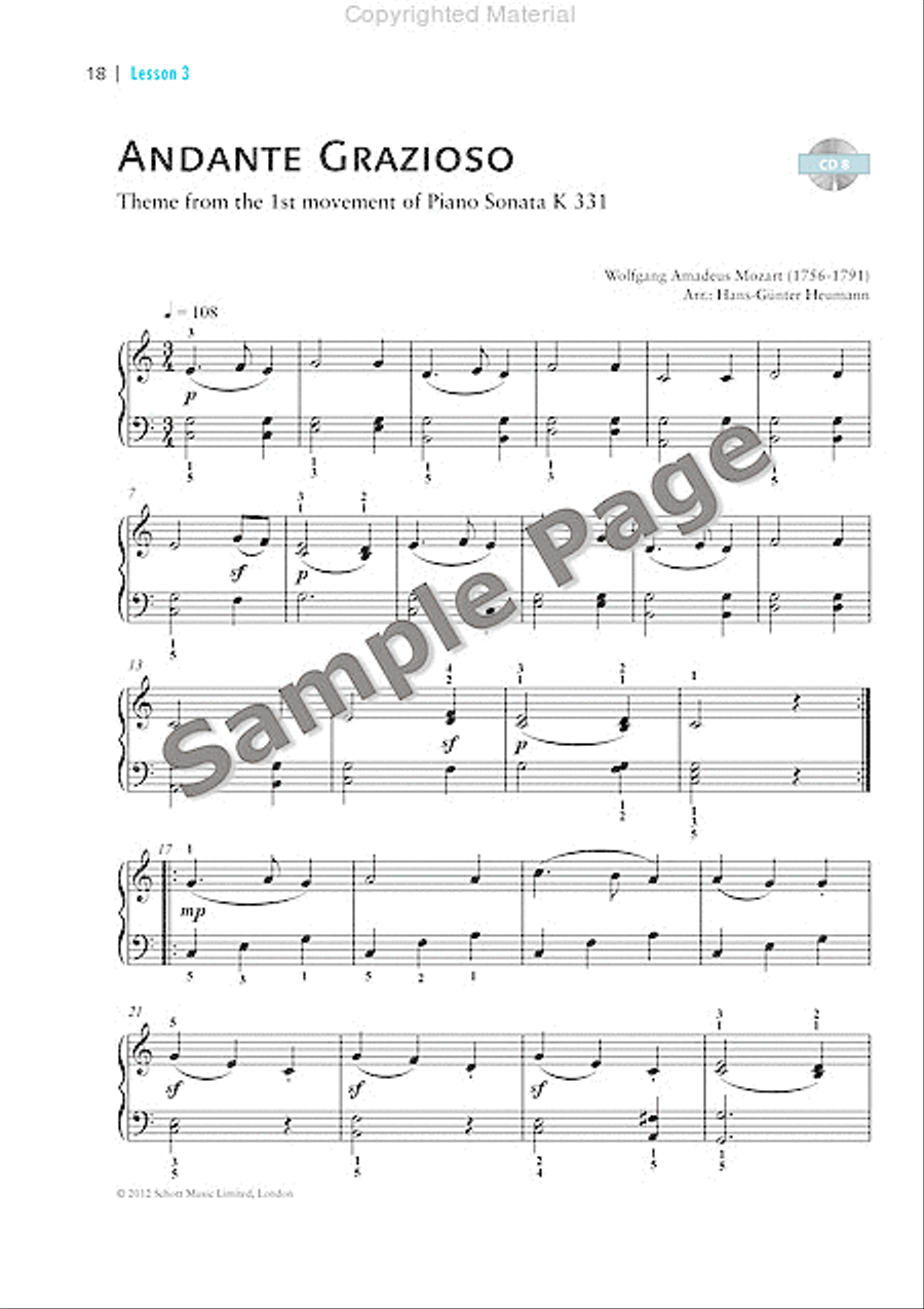 The Classical Piano Method - Method Book 2 Piano Method scores gallery preview page 19