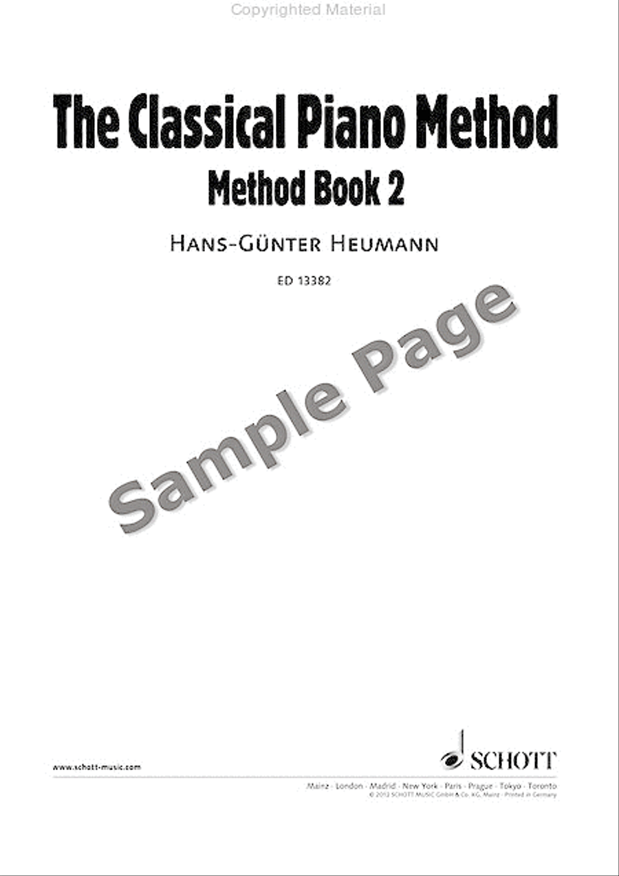 The Classical Piano Method - Method Book 2 Piano Method scores gallery preview page 2