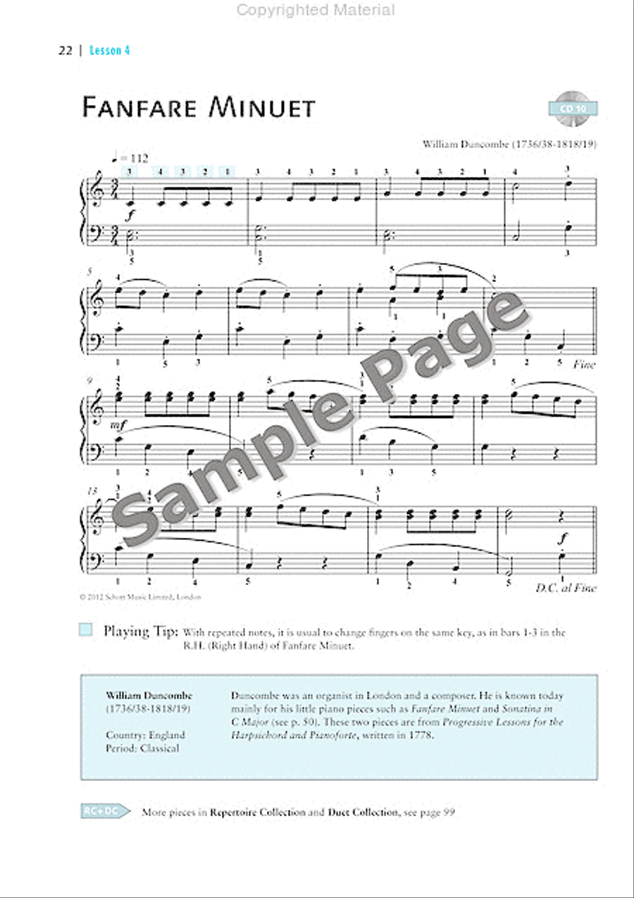 The Classical Piano Method - Method Book 2 Piano Method scores gallery preview page 23