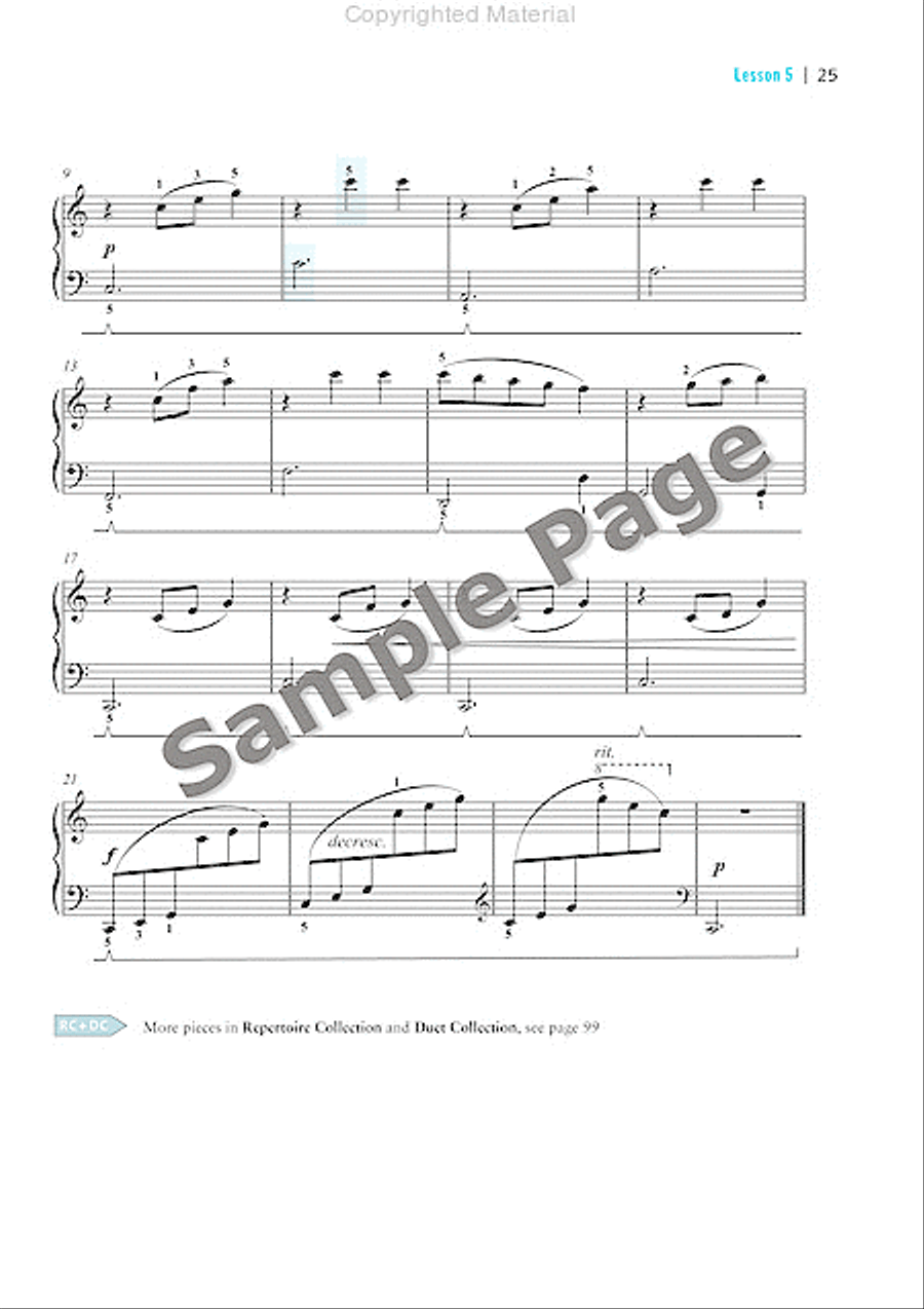 The Classical Piano Method - Method Book 2 Piano Method scores gallery preview page 26