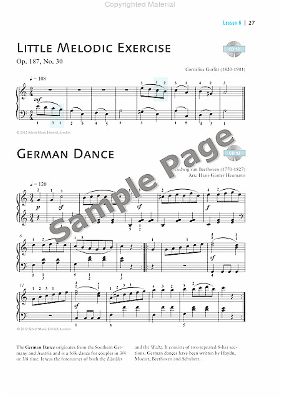 The Classical Piano Method - Method Book 2 Piano Method scores gallery preview page 28