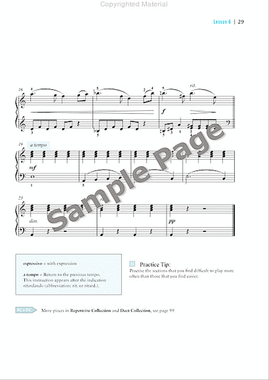 The Classical Piano Method - Method Book 2 Piano Method scores gallery preview page 30