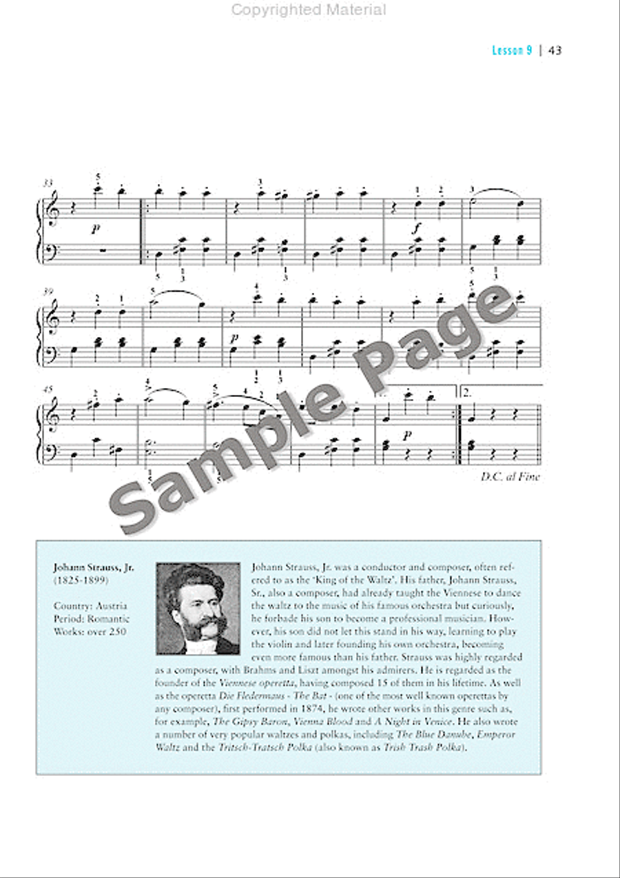 The Classical Piano Method - Method Book 2 Piano Method scores gallery preview page 44