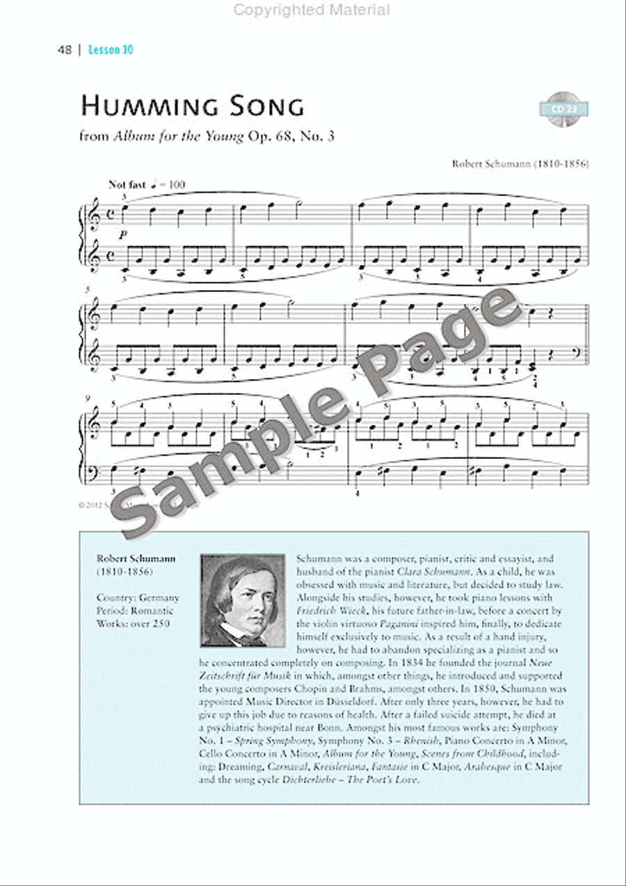 The Classical Piano Method - Method Book 2 Piano Method scores gallery preview page 49