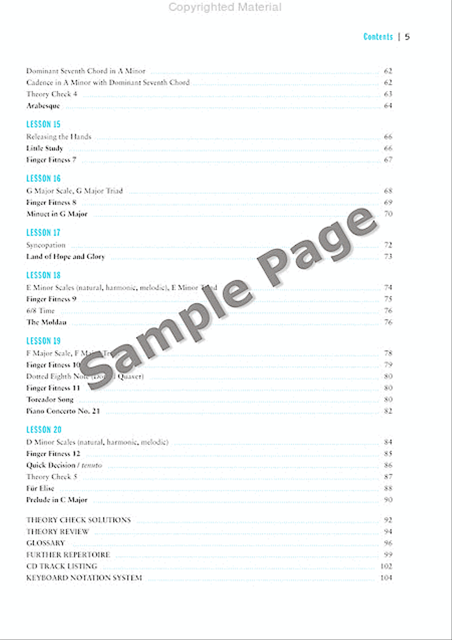 The Classical Piano Method - Method Book 2 Piano Method scores gallery preview page 6