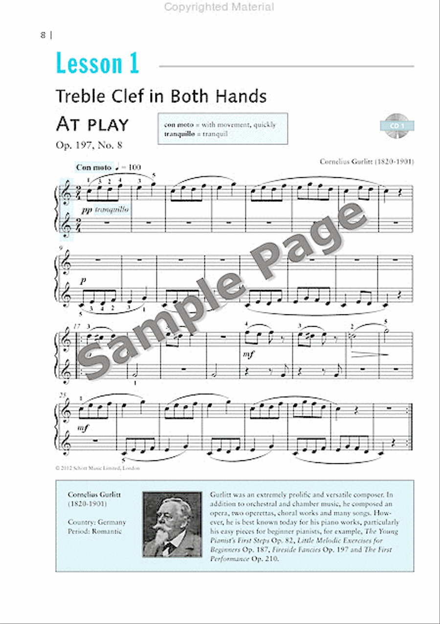 The Classical Piano Method - Method Book 2 Piano Method scores gallery preview page 9