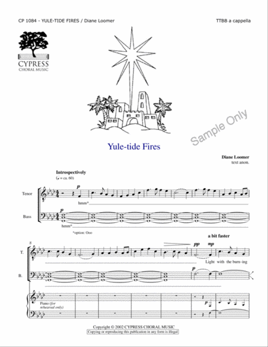 Yuletide Fires Yuletide Fires TTBB scores gallery preview page 2