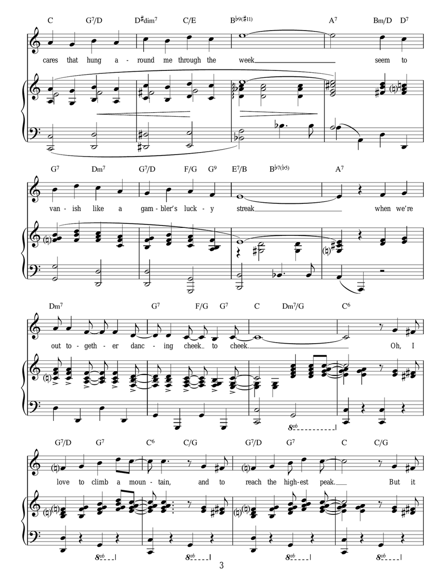 Cheek To Cheek Cheek To Cheek Guitar scores gallery preview page 3