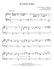 In Christ Alone (arr. Glenda Austin)