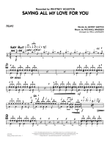Saving All My Love For You - Drums