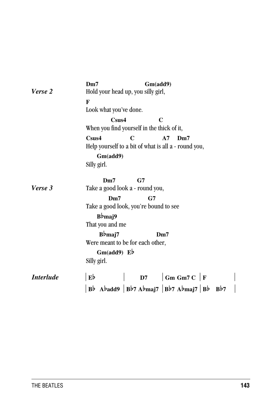 Martha My Dear Martha My Dear Ukulele scores gallery preview page 2