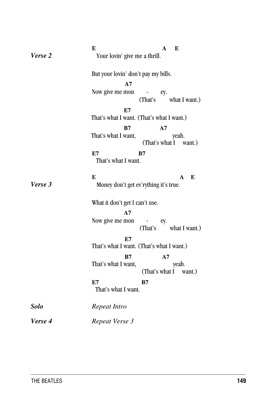 Money (That's What I Want) Ukulele scores gallery preview page 2