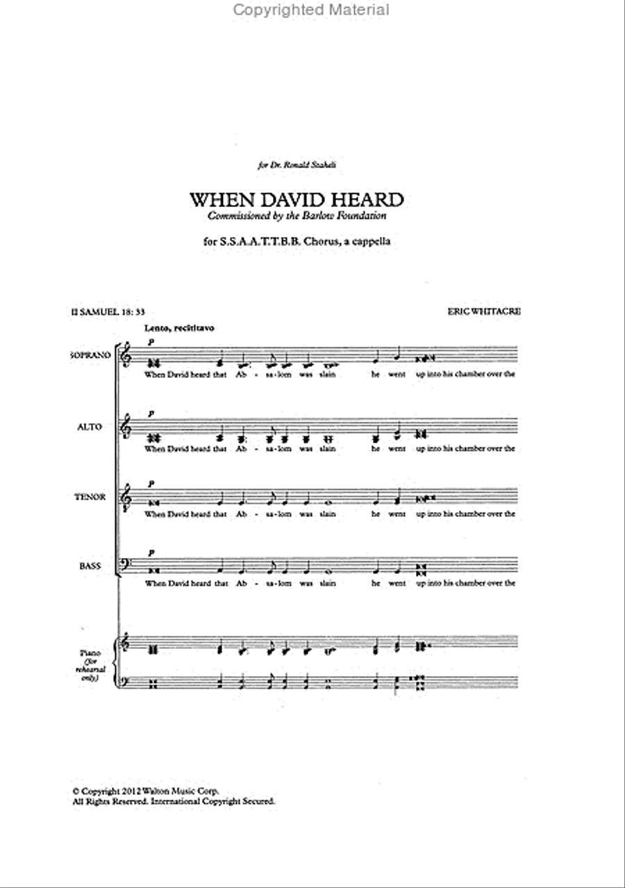 Water Night (Collection) Choir scores gallery preview page 4