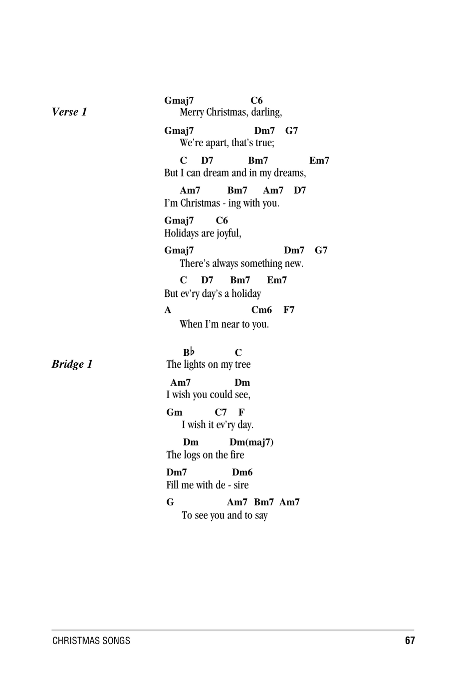 Merry Christmas, Darling Merry Christmas, Darling Ukulele scores gallery preview page 2