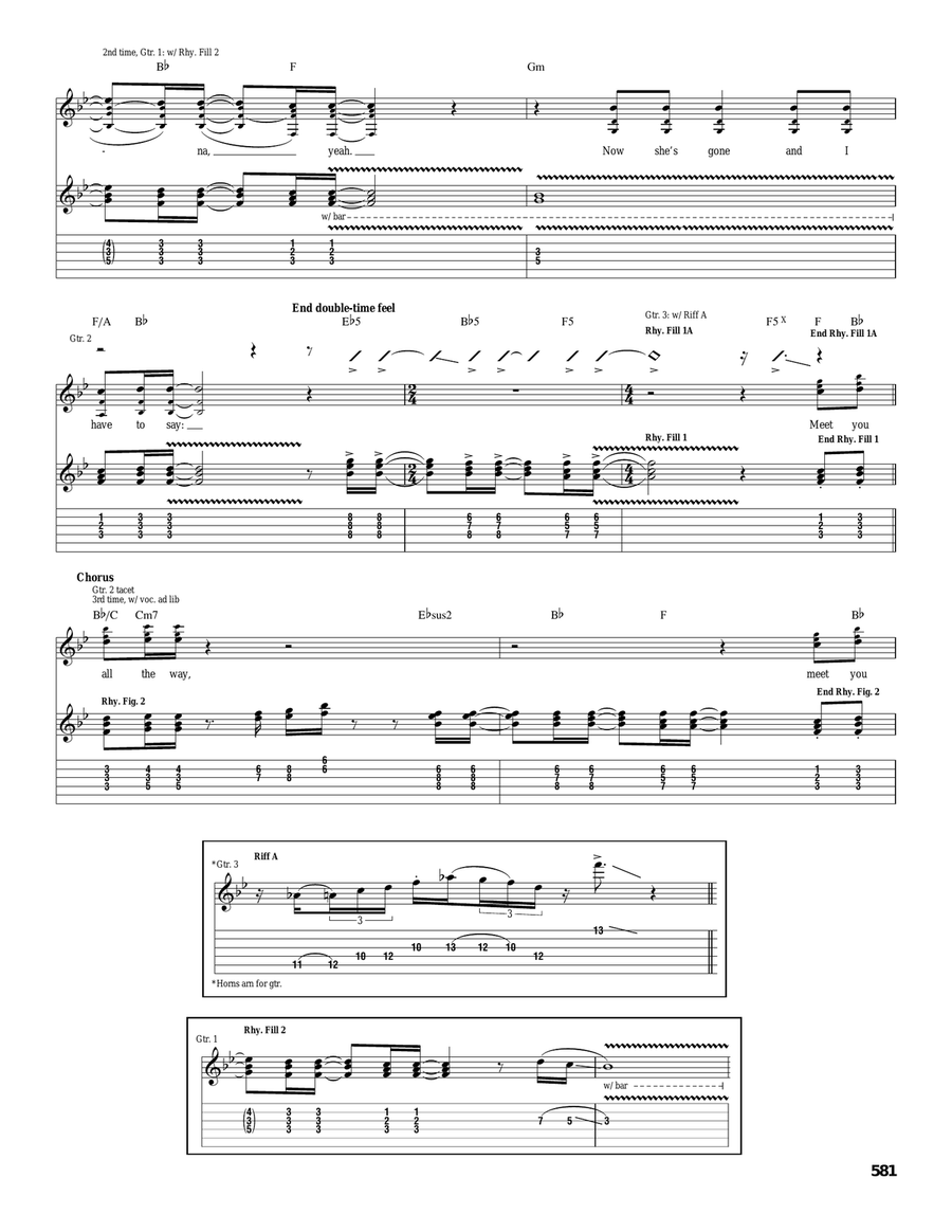 Rosanna Rosanna Acoustic Guitar scores gallery preview page 3