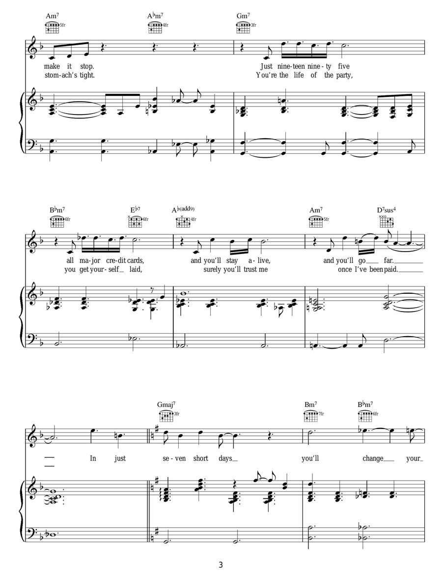 7 Days To Change Your Life Acoustic Guitar scores gallery preview page 3
