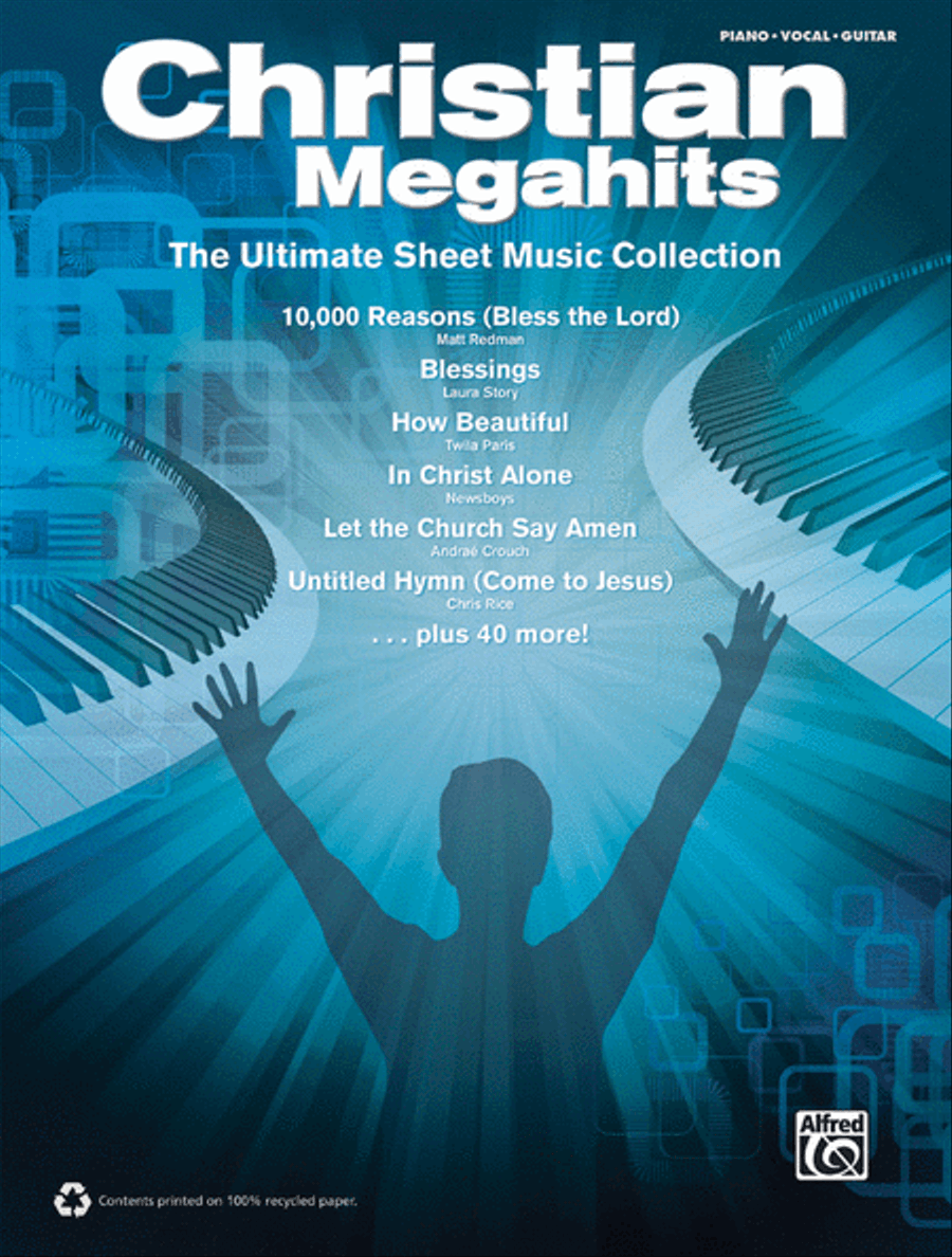 Christian Megahits -- The Ultimate Sheet Music Collection Piano, Vocal, Guitar scores gallery preview page 1