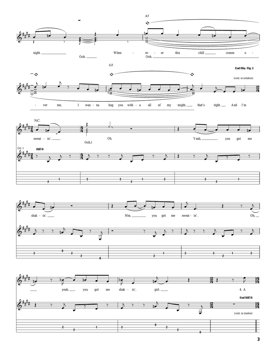 I'm Shakin' I'm Shakin' Acoustic Guitar scores gallery preview page 3