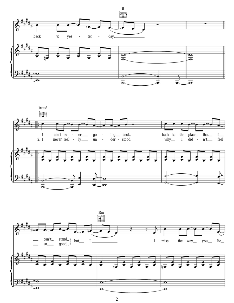 Catch The Sun Catch The Sun Guitar scores gallery preview page 2