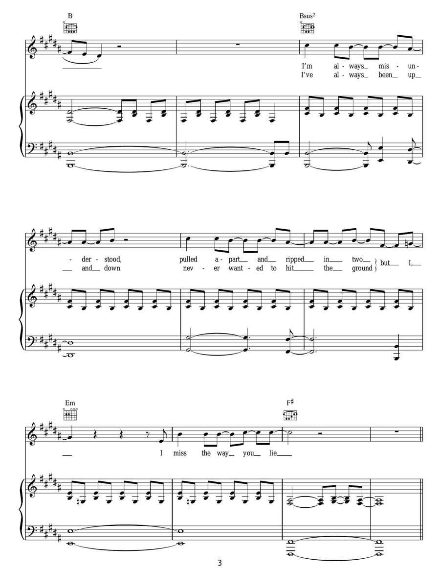 Catch The Sun Catch The Sun Guitar scores gallery preview page 3