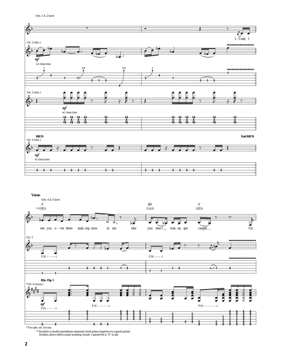 Keep On Keep On Acoustic Guitar scores gallery preview page 2