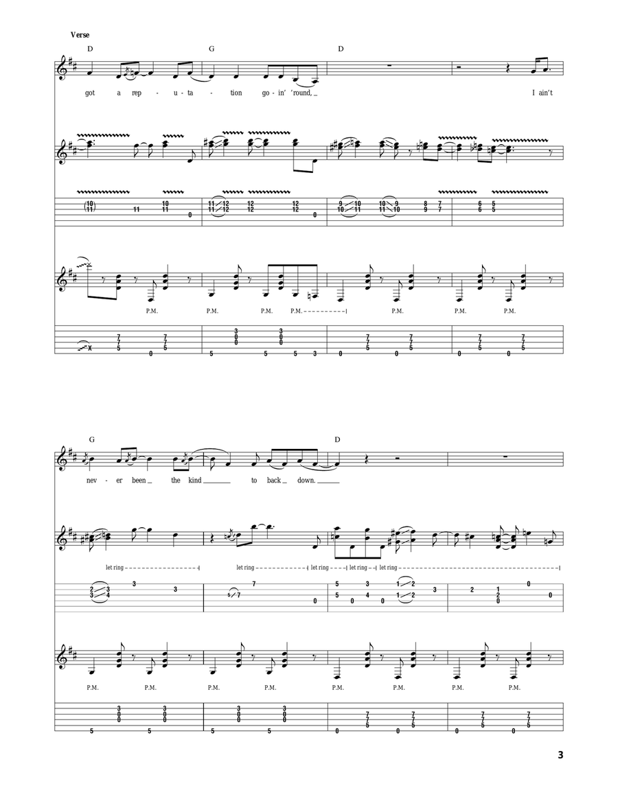 Jack Daniels Jack Daniels Acoustic Guitar scores gallery preview page 3