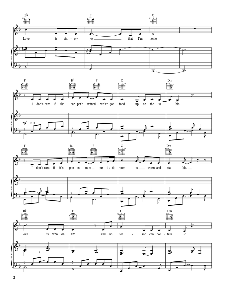 Love Is Christmas Love Is Christmas Guitar scores gallery preview page 2