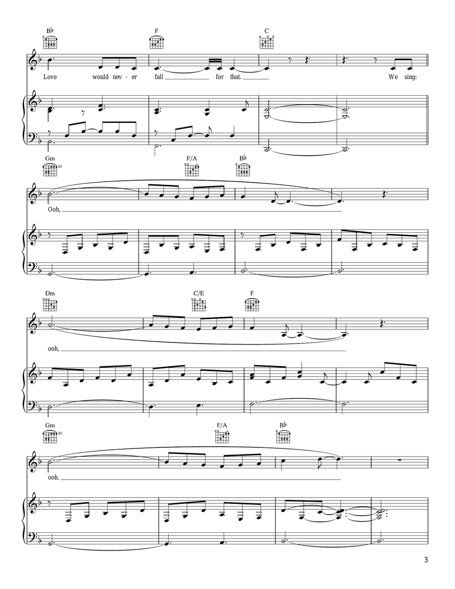 Love Is Christmas Love Is Christmas Guitar scores gallery preview page 3