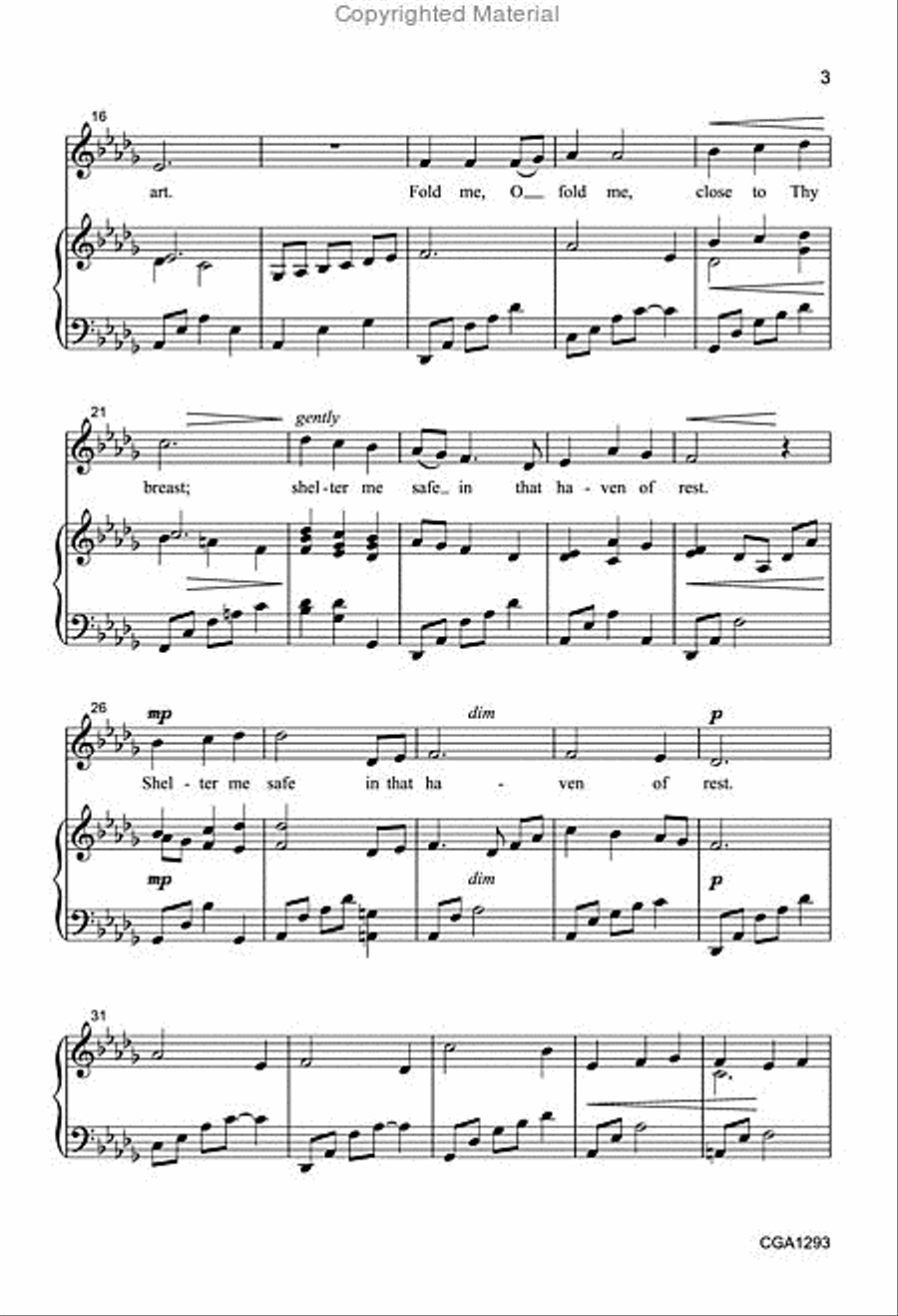 Nearer, Still Nearer Nearer, Still Nearer 4-Part scores gallery preview page 3