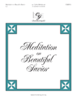Meditation on Beautiful Savior (2 octaves)