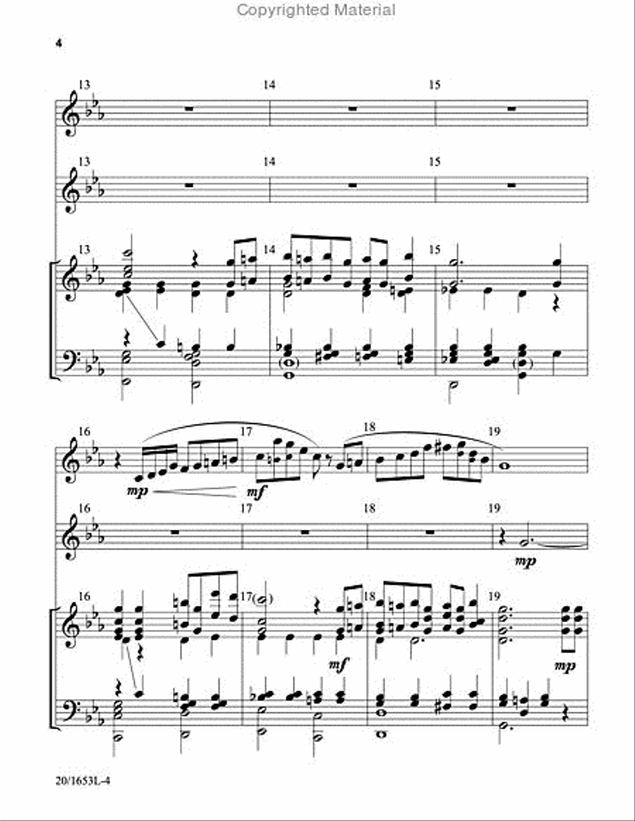 He Never Said a Mumbalin' Word 5-Octaves scores gallery preview page 4