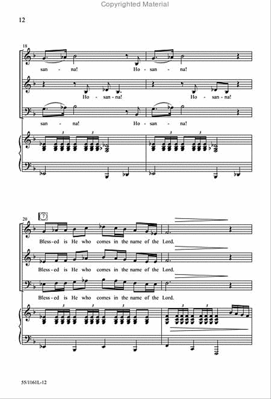 The Power of the Cross The Power of the Cross 3-Part scores gallery preview page 5