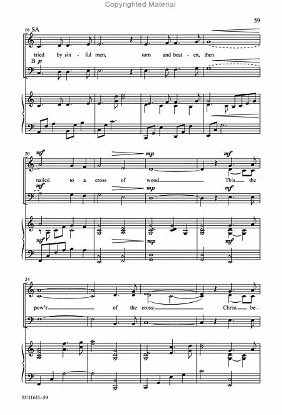 The Power of the Cross The Power of the Cross 3-Part scores gallery preview page 8