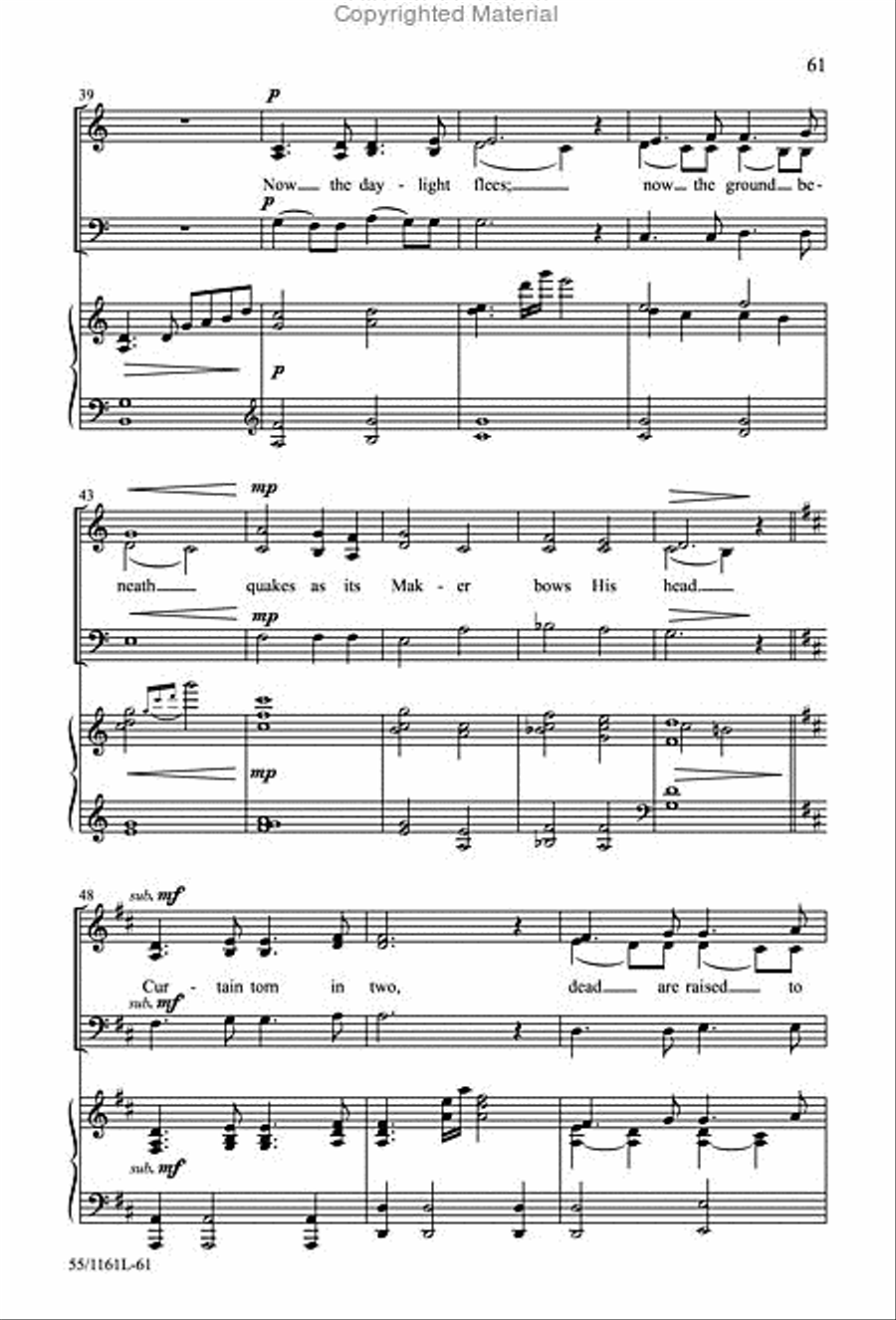 The Power of the Cross The Power of the Cross 3-Part scores gallery preview page 10