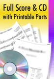 God of Beauty, Truth, and Goodness - Orchestral Score and CD with Printable Part