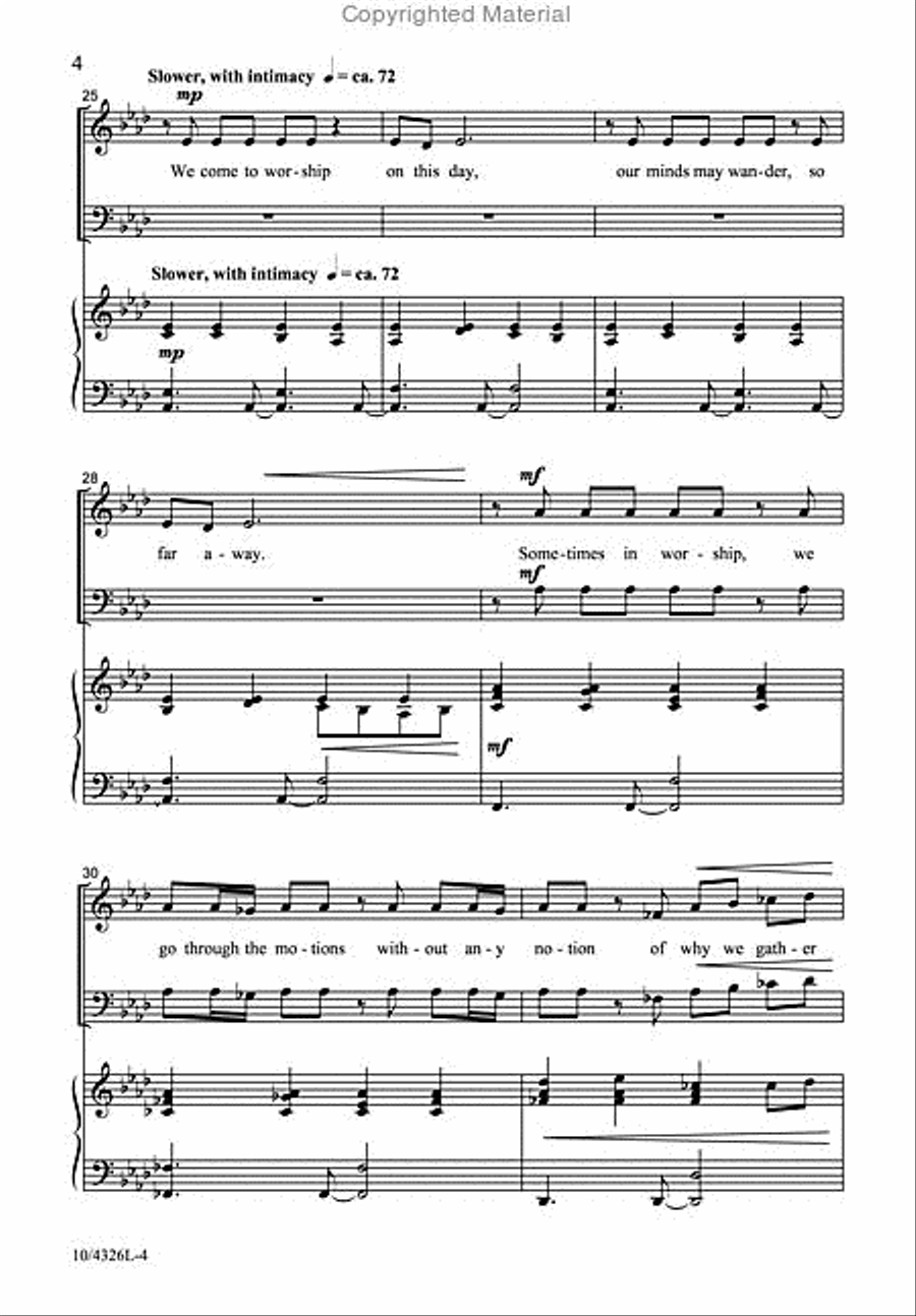 Remember to Remember 4-Part scores gallery preview page 5