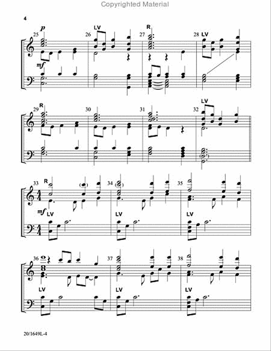 Meditations on the Cross 5-Octaves scores gallery preview page 4