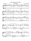 Four Sketches for Piano