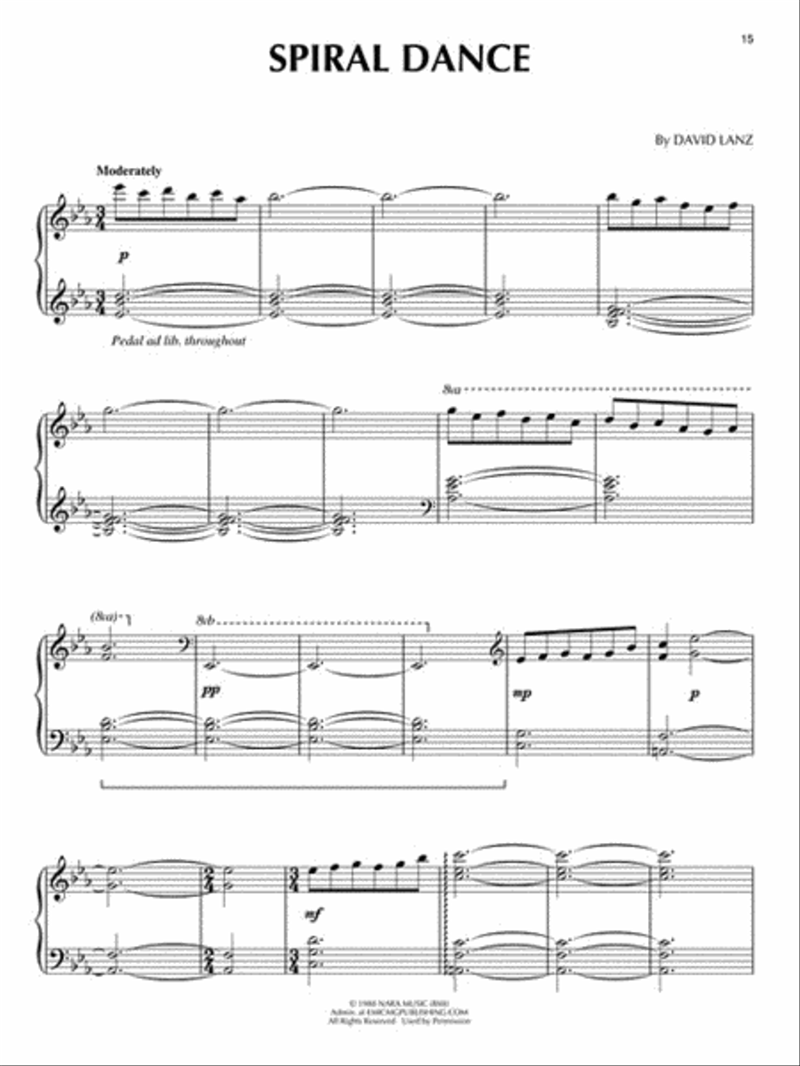 David Lanz – Cristofori's Dream ... Re-Envisioned Piano Solo scores gallery preview page 3