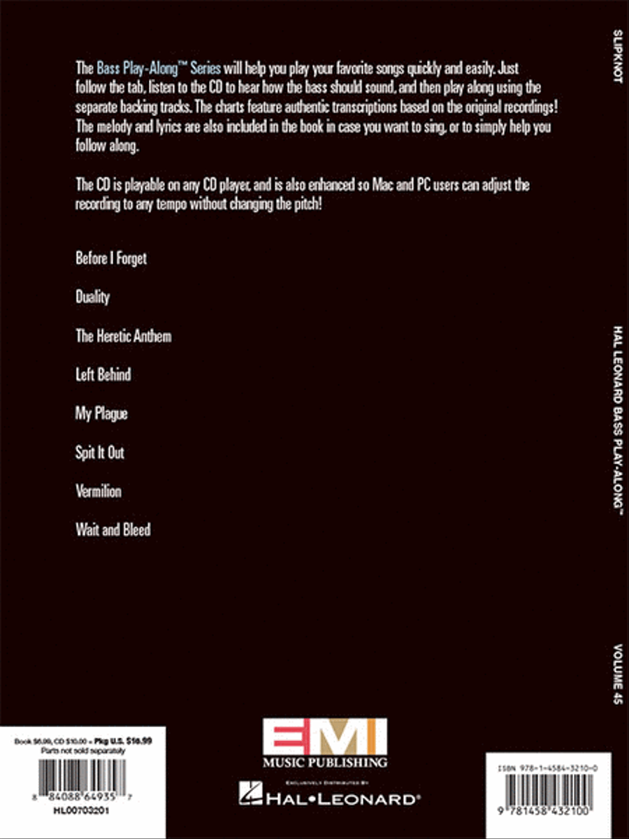 Slipknot Electric Guitar scores gallery preview page 5