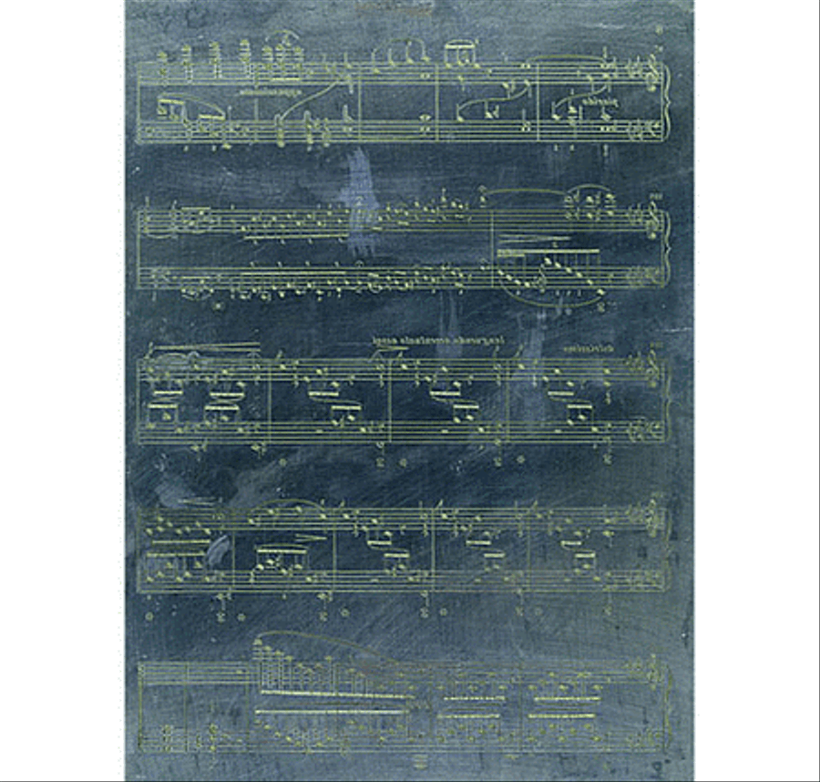 Original Music Engraving Plate School and Community scores gallery preview page 2