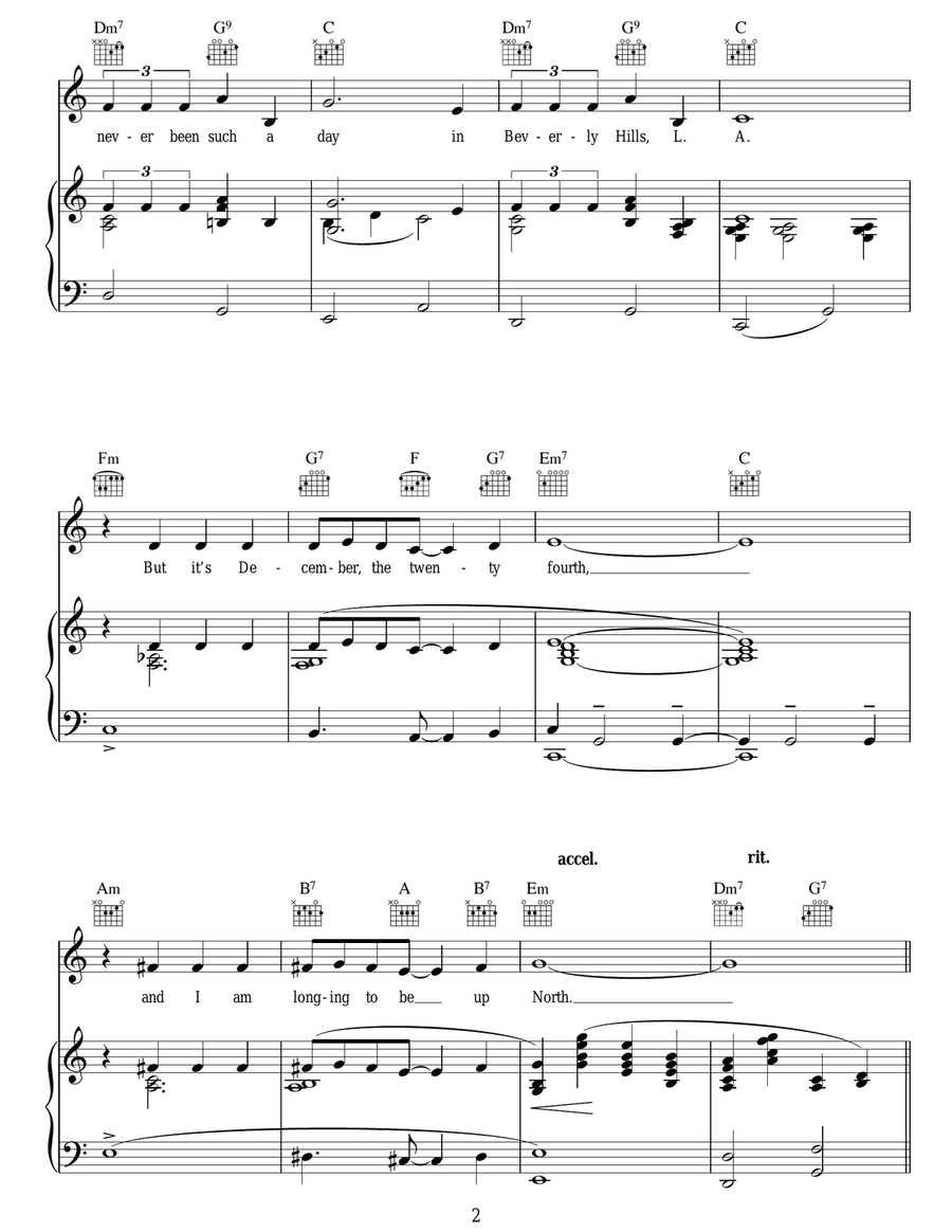 White Christmas White Christmas Guitar scores gallery preview page 2