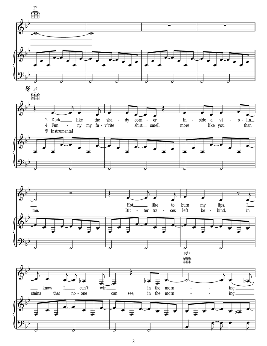 In The Morning In The Morning Guitar scores gallery preview page 3