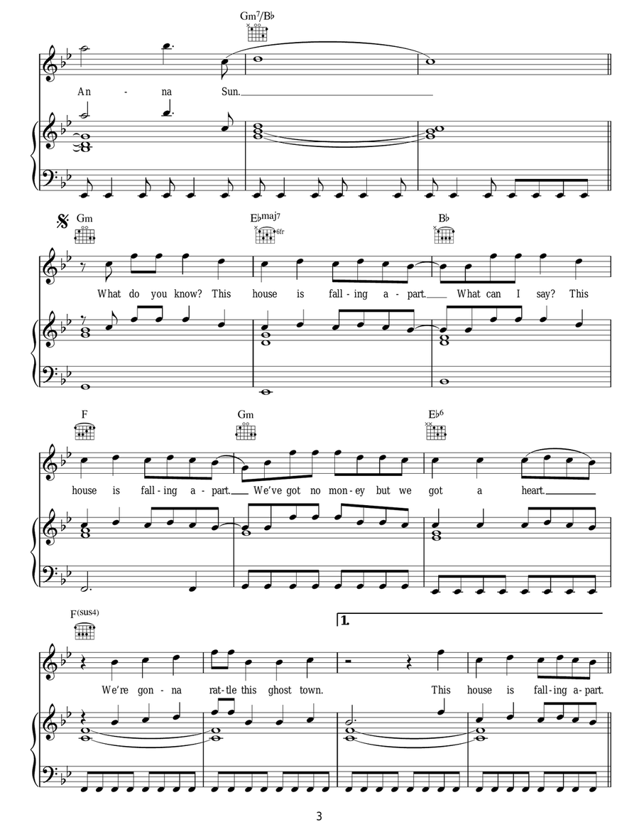 Anna Sun Anna Sun Guitar scores gallery preview page 3