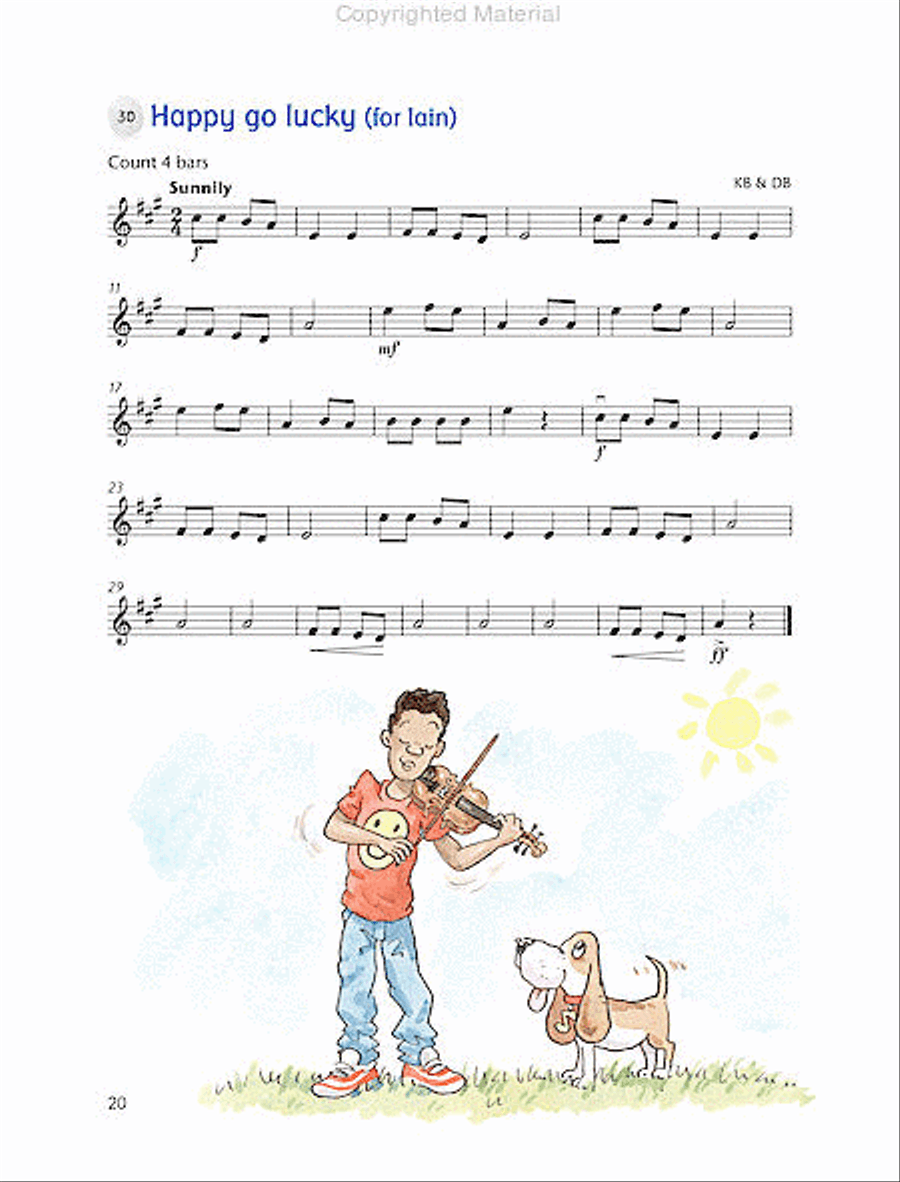 Fiddle Time Joggers + CD Violin Solo scores gallery preview page 5