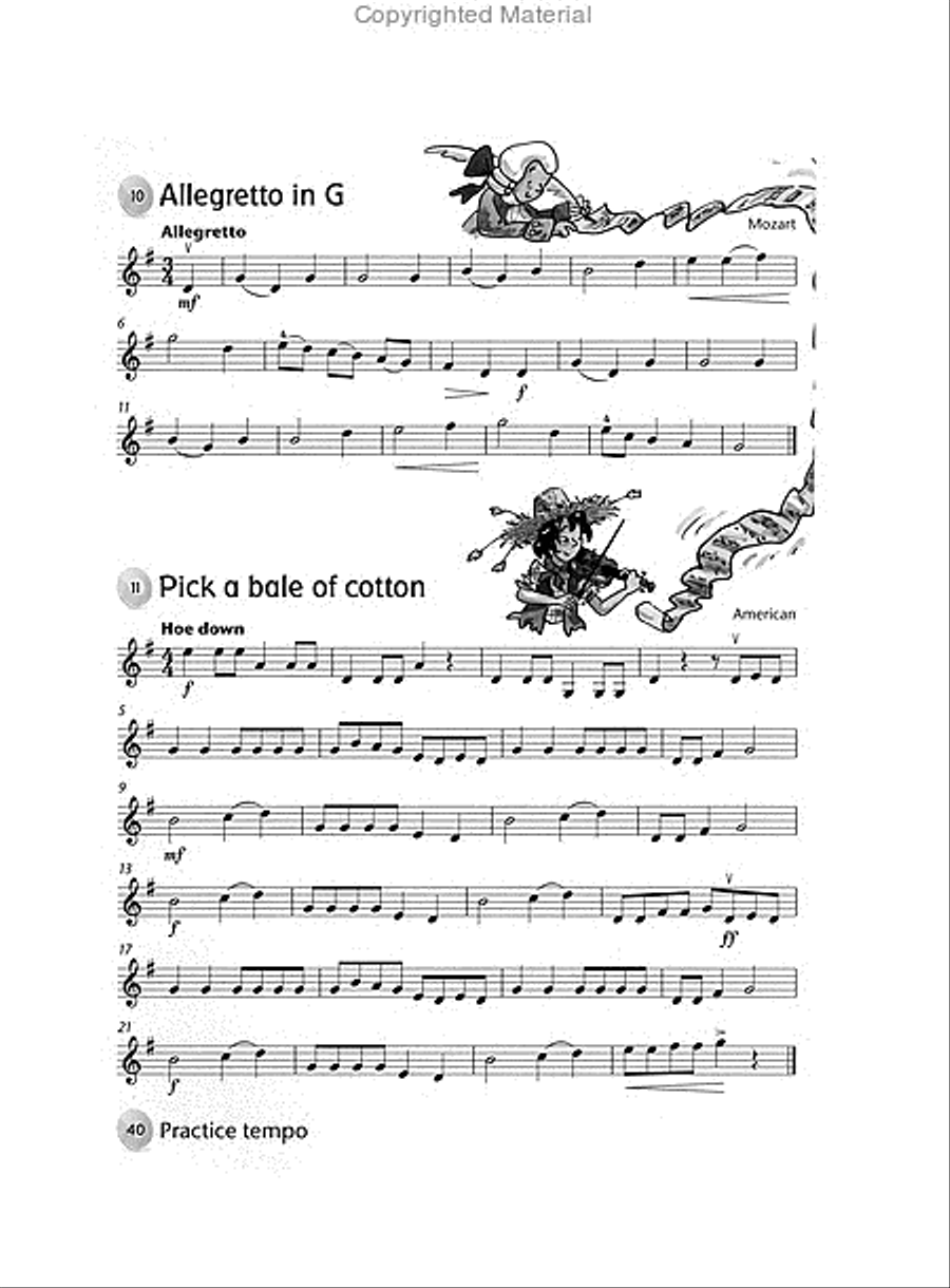 Fiddle Time Runners Violin scores gallery preview page 4