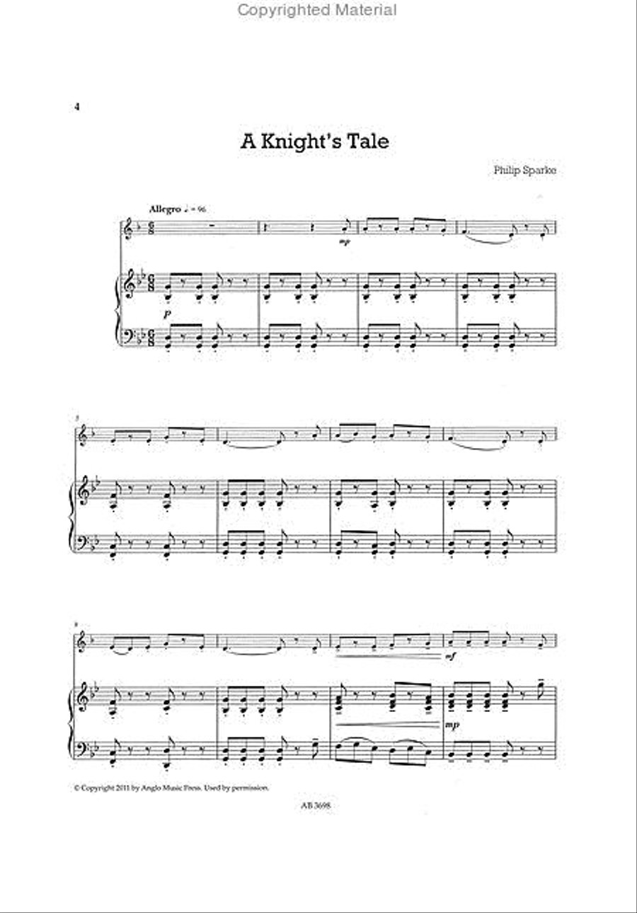 Shining Brass, Book 1, Piano Accompaniment F Piano Accompaniment scores gallery preview page 2